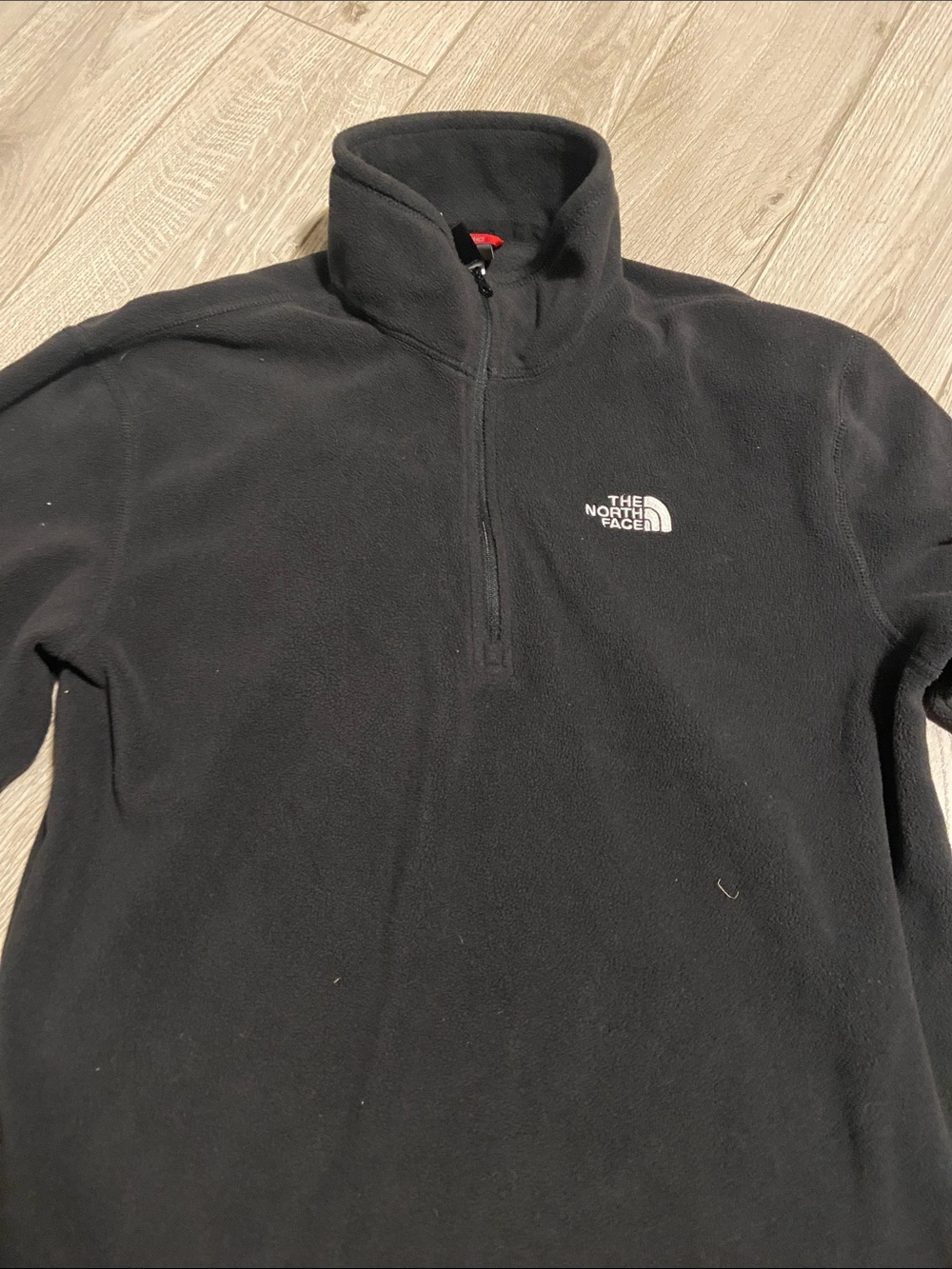 The North Face Black Half-Zip Fleece Pullover